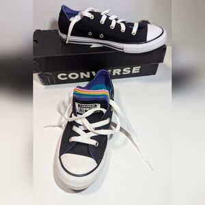 Converse Chuck Taylor All Star Multi Tongue  Low Sneaker Youth Size 3.0